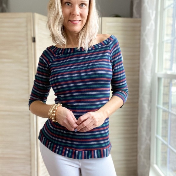 Say You Love Me Stripe Top - Picture 4 of 4